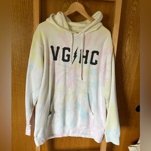 Violent Gentlemen White tie-dye Hoodie